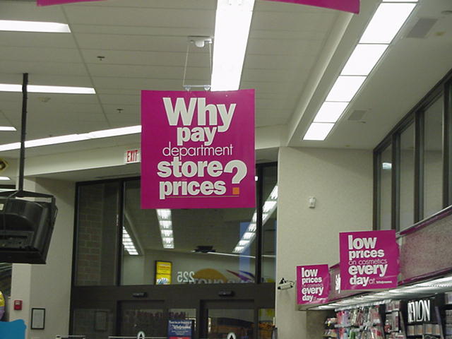 Retail Signs - Walgreens