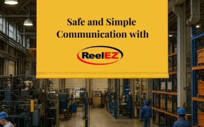 Safe and Simple Communication on the Assembly Line with Reel E-Z Display Retractable Signage