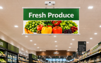 Maximizing Retail Impact: Key Elements of Effective Ceiling Signage
